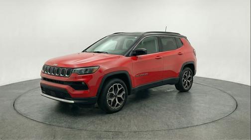 Red Hot Pearlcoat 2025 Jeep Compass Limited
