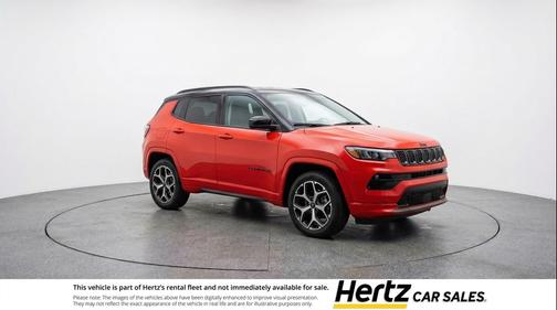 Red Hot Pearlcoat 2025 Jeep Compass Limited