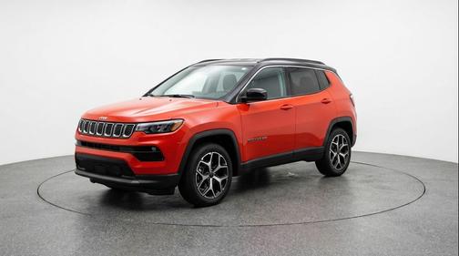 Red Hot Pearlcoat 2025 Jeep Compass Limited