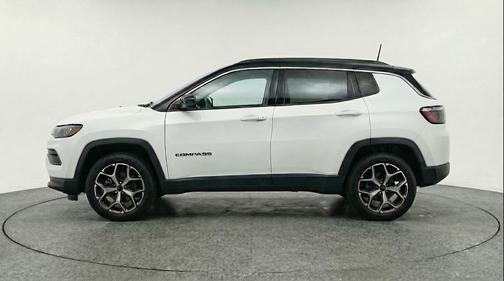 Bright White Clearcoat 2025 Jeep Compass Limited