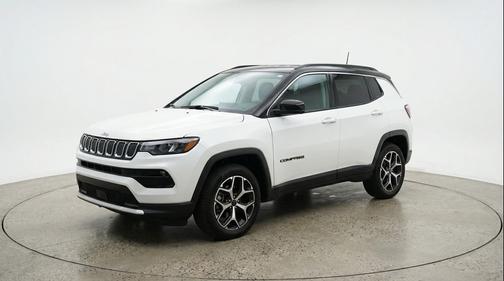 Bright White Clearcoat 2025 Jeep Compass Limited