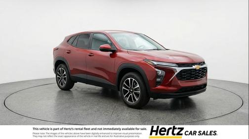 Crimson Metallic 2025 Chevrolet Trailblazer LT