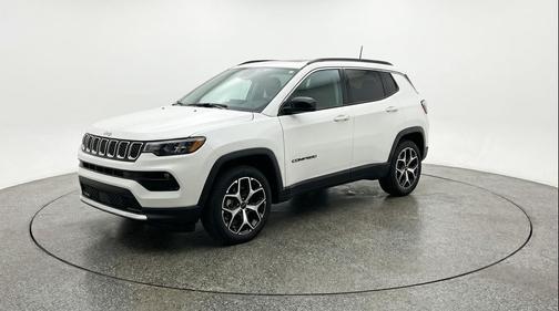 Bright White Clearcoat 2025 Jeep Compass Limited