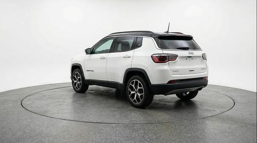 Bright White Clearcoat 2025 Jeep Compass Limited