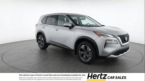 Brilliant Silver Metallic 2025 Nissan Rogue SV