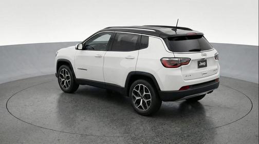 Bright White Clearcoat 2025 Jeep Compass Limited