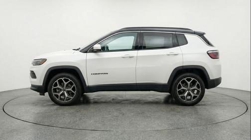 Bright White Clearcoat 2025 Jeep Compass Limited