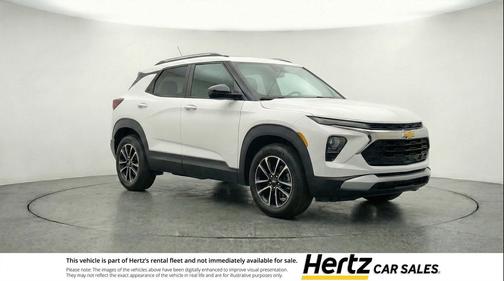 Summit White 2025 Chevrolet Trailblazer LT