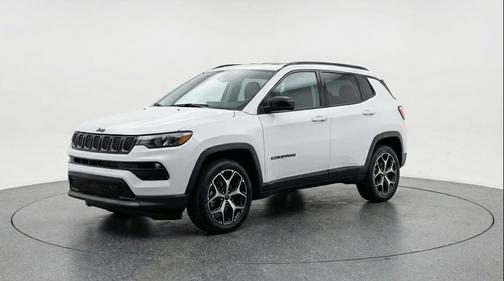 Bright White Clearcoat 2025 Jeep Compass Limited