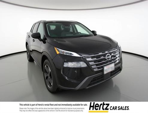 Super Black 2025 Nissan Rogue SV