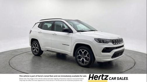 Bright White Clearcoat 2025 Jeep Compass Limited