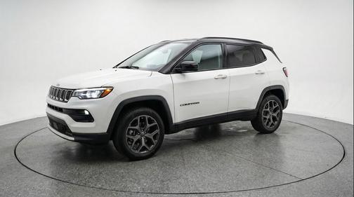 Bright White Clearcoat 2025 Jeep Compass Limited