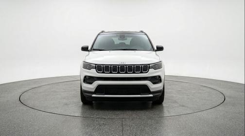 Bright White Clearcoat 2025 Jeep Compass Limited