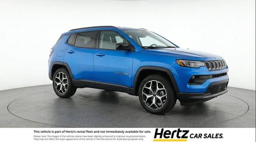 Hydro Blue Pearlcoat 2025 Jeep Compass Limited