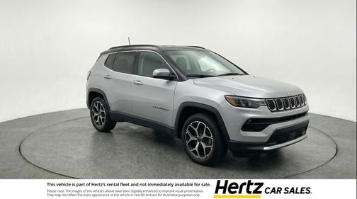 Silver Zynith Metallic Clearcoat 2025 Jeep Compass Limited