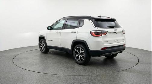 Bright White Clearcoat 2025 Jeep Compass Limited