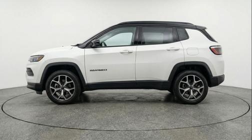 Bright White Clearcoat 2025 Jeep Compass Limited