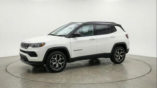 Bright White Clearcoat 2025 Jeep Compass Limited