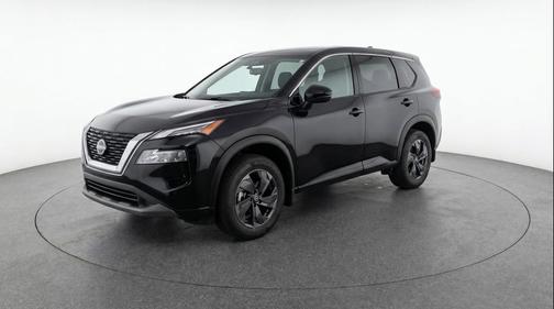 Super Black 2025 Nissan Rogue SV
