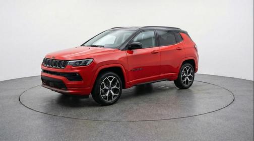 Red Hot Pearlcoat 2025 Jeep Compass Limited