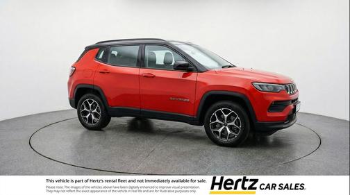 Red Hot Pearlcoat 2025 Jeep Compass Limited