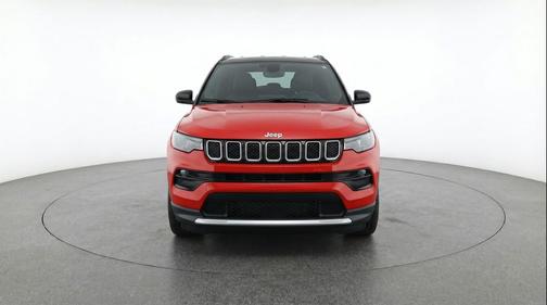 Red Hot Pearlcoat 2025 Jeep Compass Limited