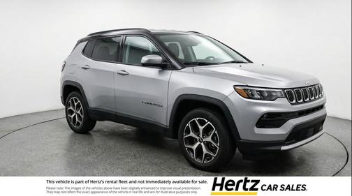 Silver Zynith Metallic Clearcoat 2025 Jeep Compass Limited