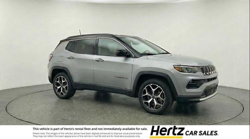 Silver Zynith Metallic Clearcoat 2025 Jeep Compass Limited