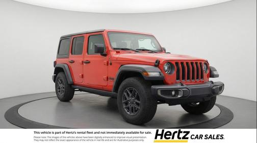 Firecracker Red Clearcoat 2025 Jeep Wrangler Sport S