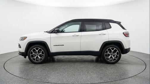 Bright White Clearcoat 2025 Jeep Compass Limited