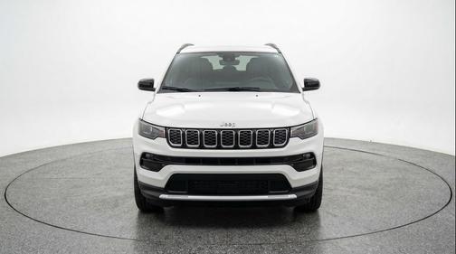 Bright White Clearcoat 2025 Jeep Compass Limited