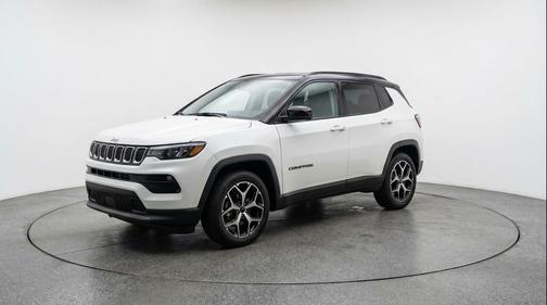 Bright White Clearcoat 2025 Jeep Compass Limited