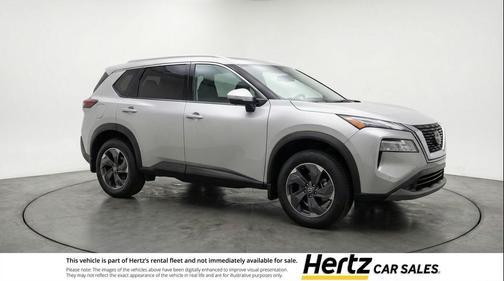 Brilliant Silver Metallic 2025 Nissan Rogue SV