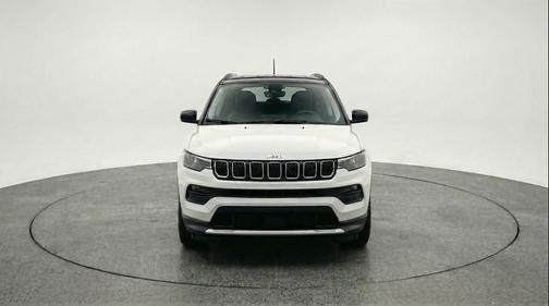 Bright White Clearcoat 2025 Jeep Compass Limited