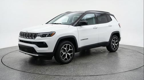 Bright White Clearcoat 2025 Jeep Compass Limited