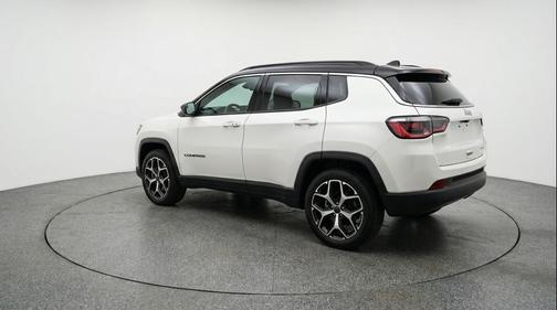 Bright White Clearcoat 2025 Jeep Compass Limited