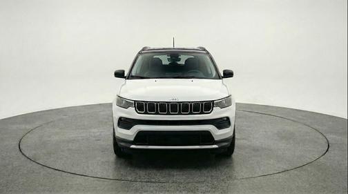 Bright White Clearcoat 2025 Jeep Compass Limited