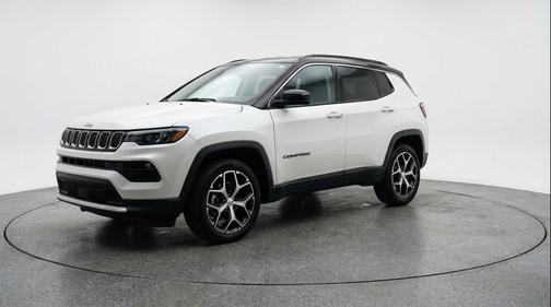 Bright White Clearcoat 2025 Jeep Compass Limited