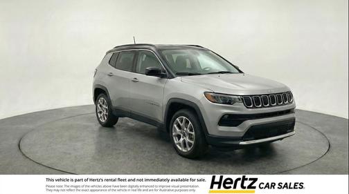 Silver Zynith Metallic Clearcoat 2025 Jeep Compass Limited