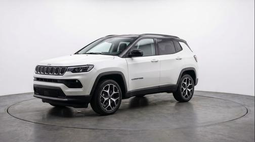Bright White Clearcoat 2025 Jeep Compass Limited