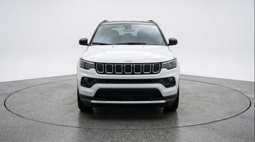 Bright White Clearcoat 2025 Jeep Compass Limited