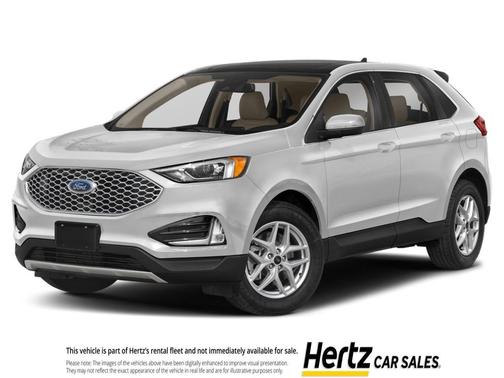 Oxford White 2024 Ford Edge SEL