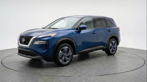 Deep Ocean Blue Pearl 2025 Nissan Rogue SV