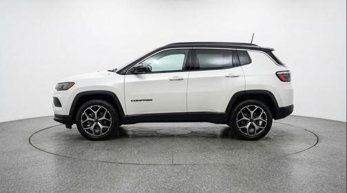 Bright White Clearcoat 2025 Jeep Compass Limited