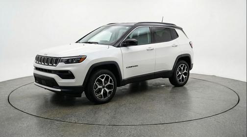 Bright White Clearcoat 2025 Jeep Compass Limited