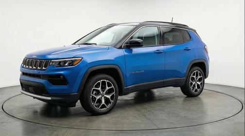 Hydro Blue Pearlcoat 2025 Jeep Compass Limited