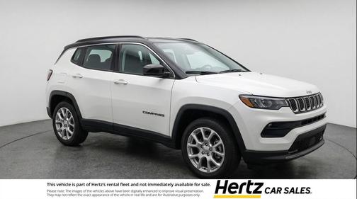 Bright White Clearcoat 2025 Jeep Compass Limited