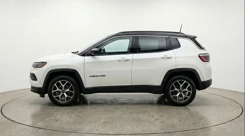 Bright White Clearcoat 2025 Jeep Compass Limited