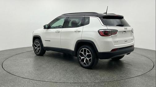 Bright White Clearcoat 2025 Jeep Compass Limited