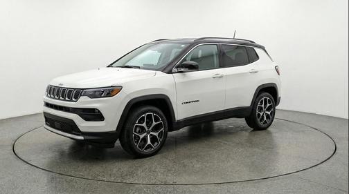Bright White Clearcoat 2025 Jeep Compass Limited